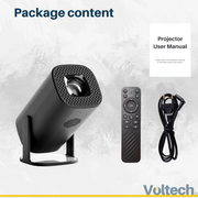 Voltech Vision Projector | Portable & Dynamic | 20% OFF