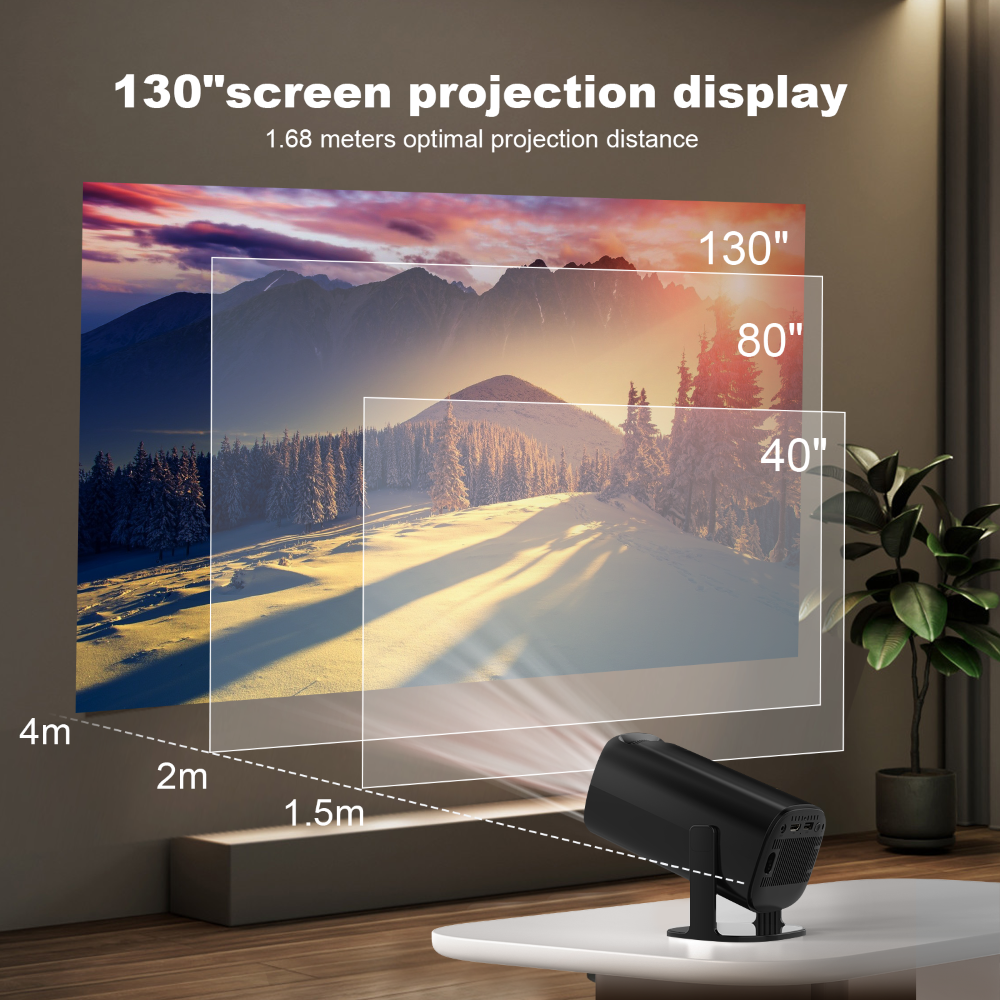 Bontech Projector Voltech Vision Projector | Portable & Dynamic ⭐️⭐️⭐️⭐️⭐️